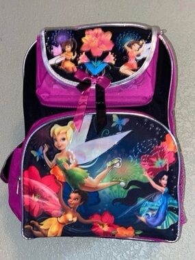 Fairy Themed Backpack with Pink Accents